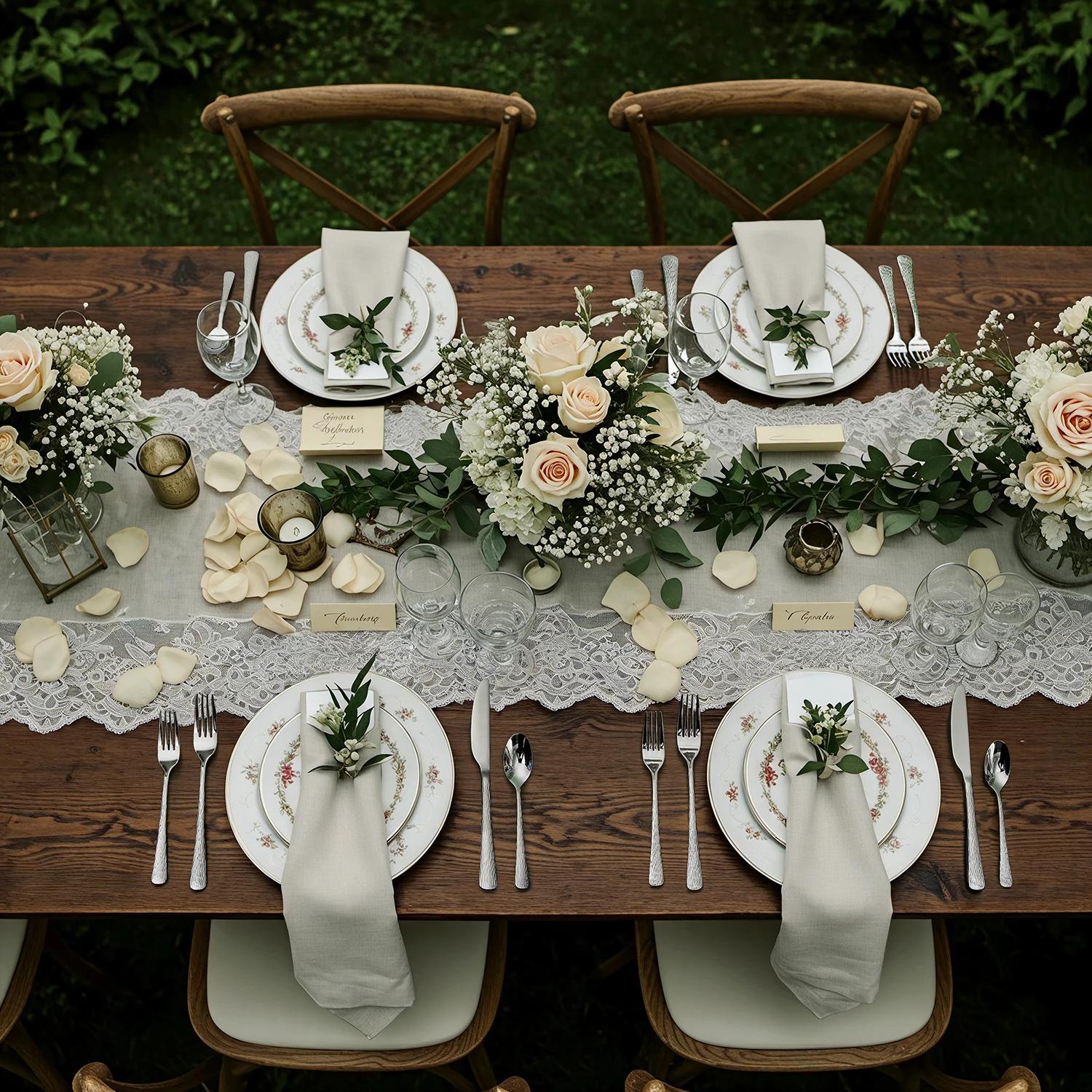 Heavy Duty Stainless Steel Hammered Handle Flatware 20 Pieces Silverware Set