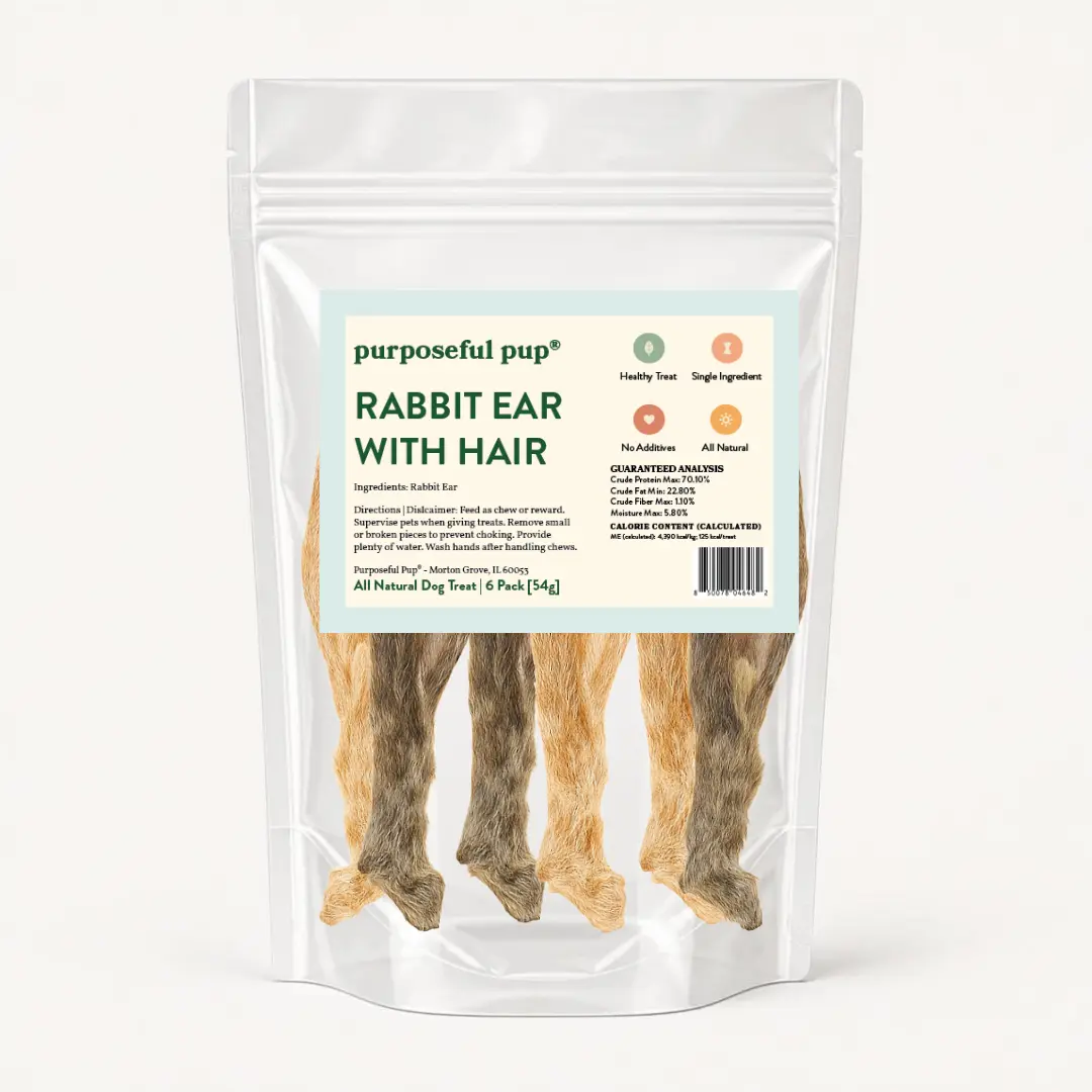Rabbit Ear with Hair - Natural Hair for Rabbit Ear Design