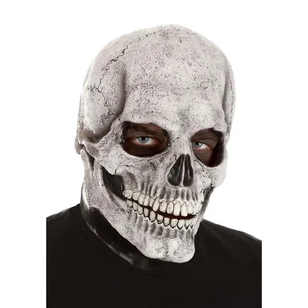 Skeleton Full Face White Mask