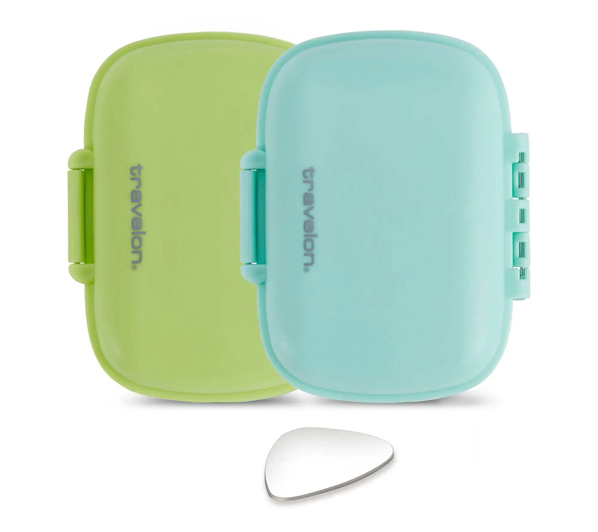 Travelon World Travel Essentials Set of 2 Pill Organizers Travelon World Travel Essentials Set of 2 Pill Organizers