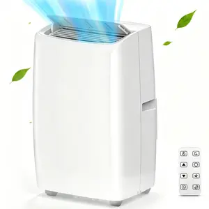 Garvee 14,000 BTU Portable Air Conditioner – 4-in-1 AC with Dehumidifier, Fan, Sleep Mode – Remote & Panel Control, 24H Timer, LED Display, Complete Window Kit – Cools Rooms up to 750 Sq.Ft