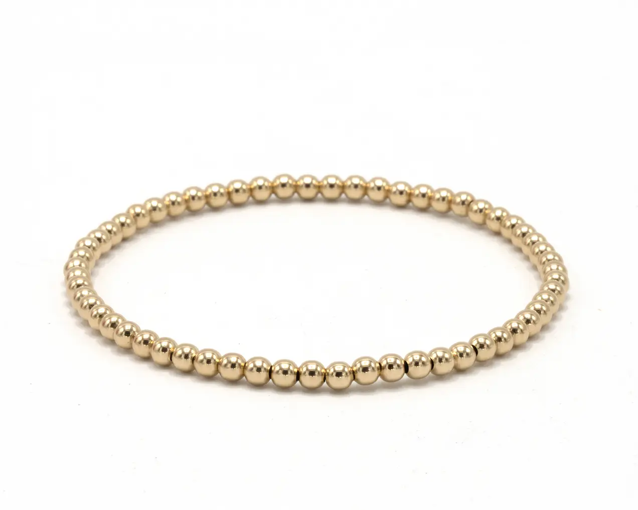3mm Gold Filled Karma waterproof bracelet