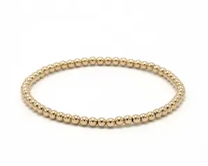 3mm Gold Filled Karma waterproof bracelet