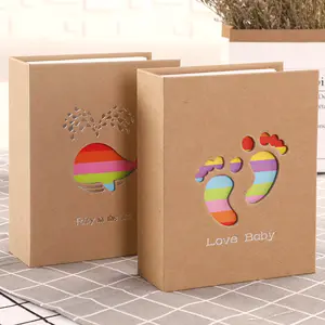 Hollow album, personalized large capacity album for children, suitable for family graduation, wedding and travel