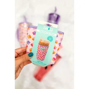 Swig Iced Cup Coolie (Medium), Candy Corn