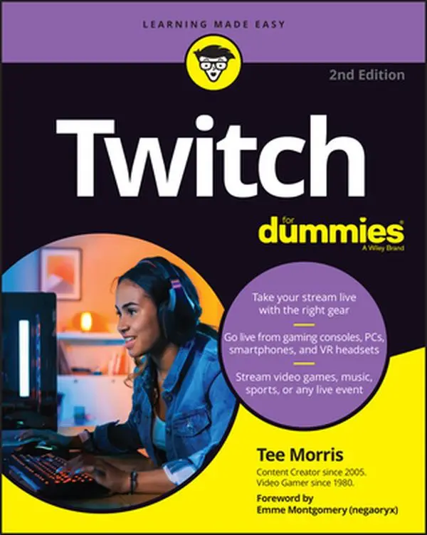 USED-Twitch for Dummies by Morris, Tee (Paperback)