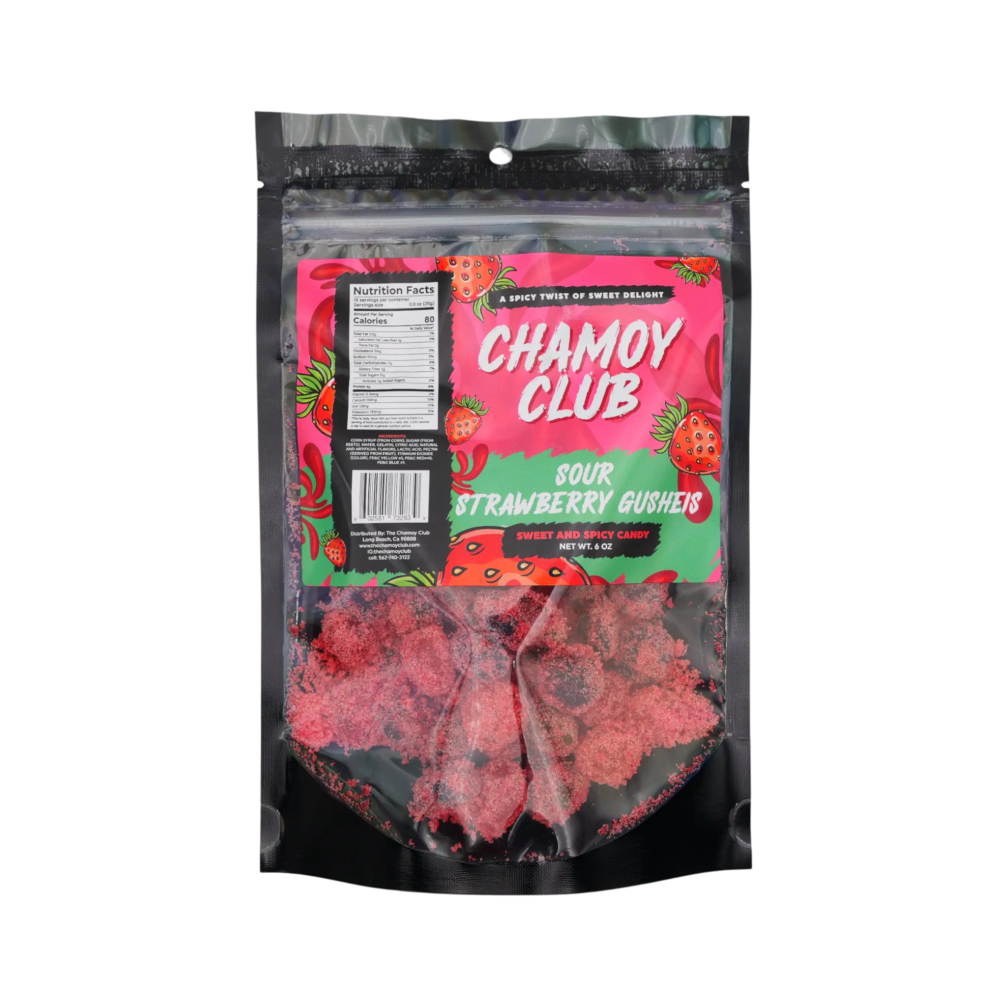 Chamoy Club - Sour Gushis Strawberry