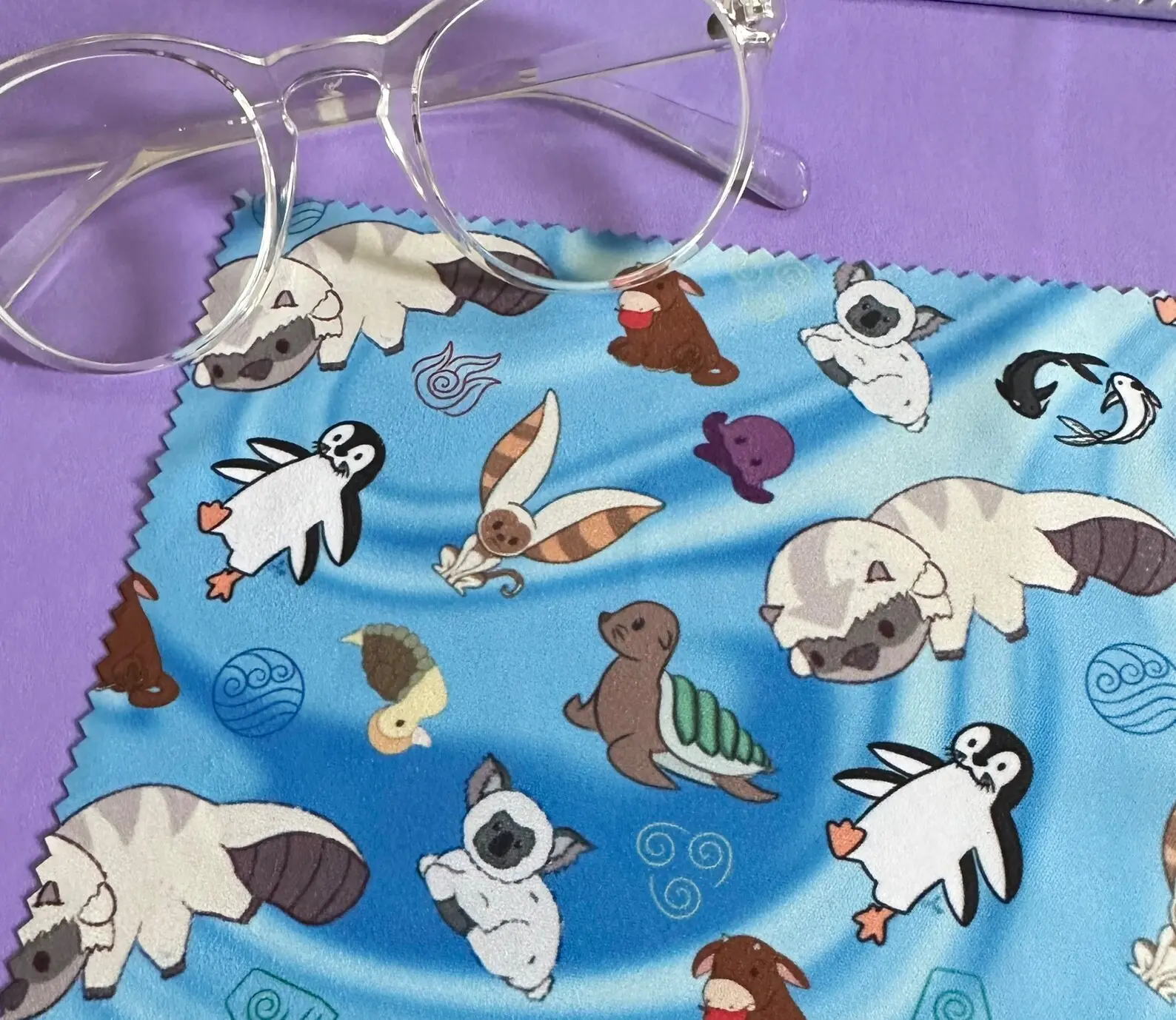 atla animals || microfiber cloth