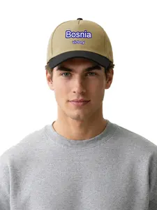 Bosnia Sports Fan Bucket Hat Unisex Outdoor Sun Hat Soccer Supporter Fisherman Cap for Travel Beach Hiking and Match Day
