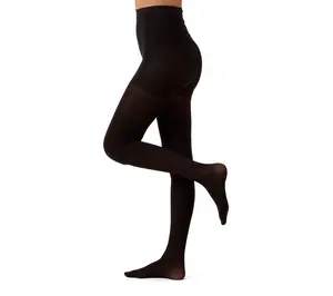 MeMoi Women's Opaque 60 Denier Tights with Cotton Brief
