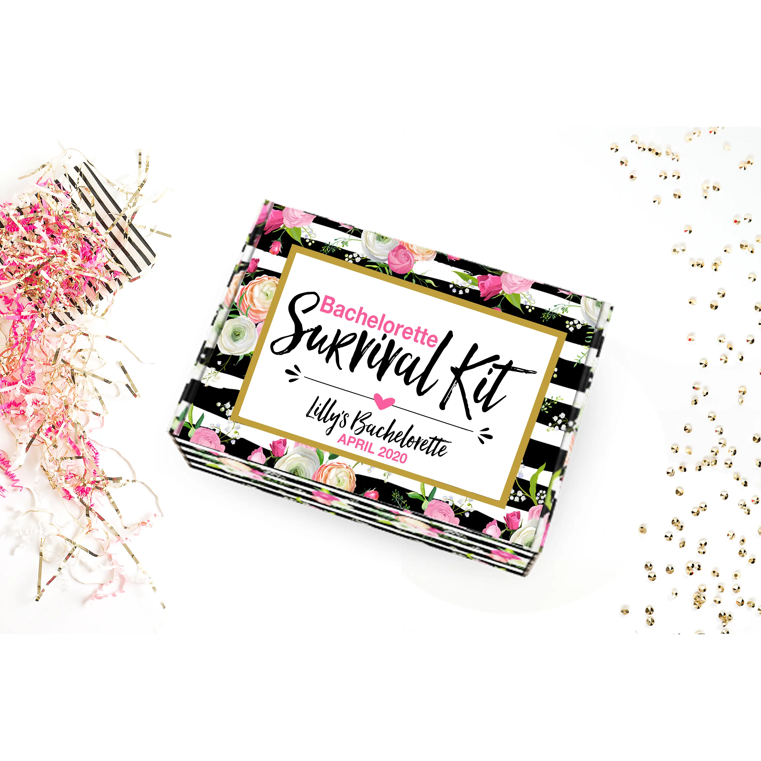 Bachelorette Survival Kit | Beach Bachelorette Essentials Gift Box