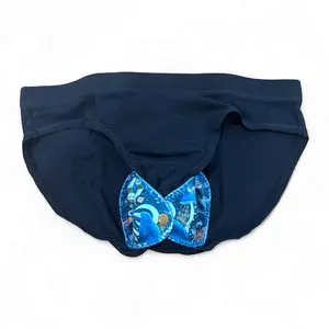 ORGANIC COTTON FITTED UNDIES FOR PADS - SET OF 2