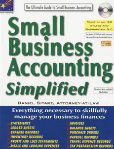 USED-Small Business Accounting Simplified by Daniel Sitarz (Paperback)