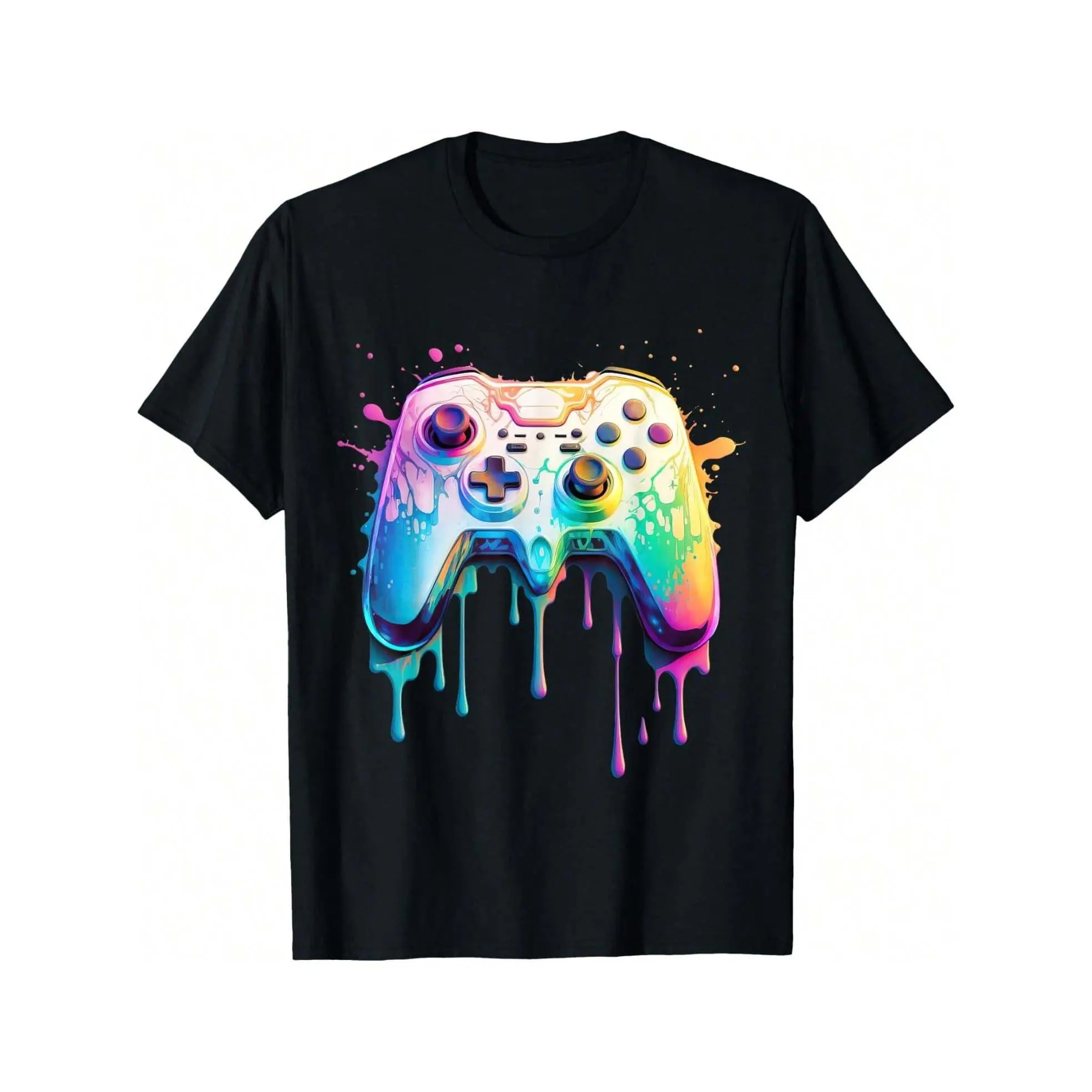 100% Cotton  Gamer Graphic Video Game - Colorful Video Game Lover T-Shirt