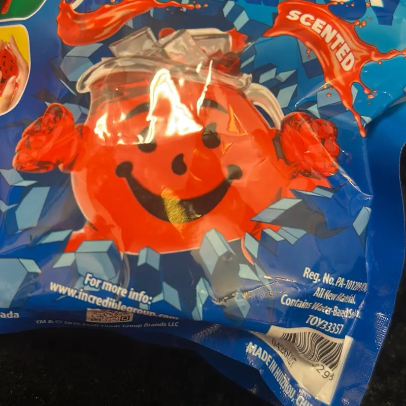 Scented Kool-Aid Stress Relief Squeeze Fidget Toy