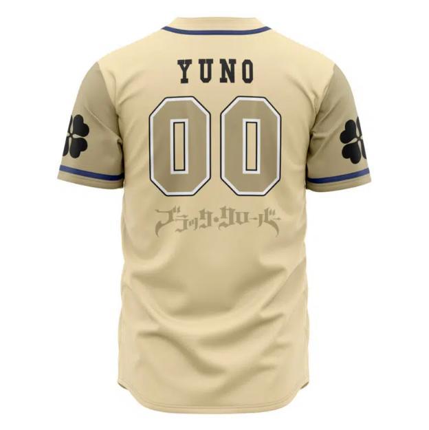 Golden Dawn -Inspired Baseball Jersey Anime – Black Clover.Anime Cosplay Shirt