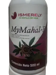 ISMERELY MyMahal-EX 500 ML Natural Supplement with Lemon Verbena & Lemon Balm for Daily Use 500 ml Natural Ingredients Synthetic Additives Liquid