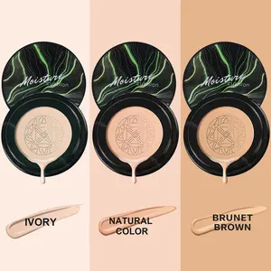 CC Cream Foundation Concealer Long Lasting Waterproof Coverage BB Cream Brightening Moisturizing Aircushion Flawless Hydrating Moisture Ivory#01