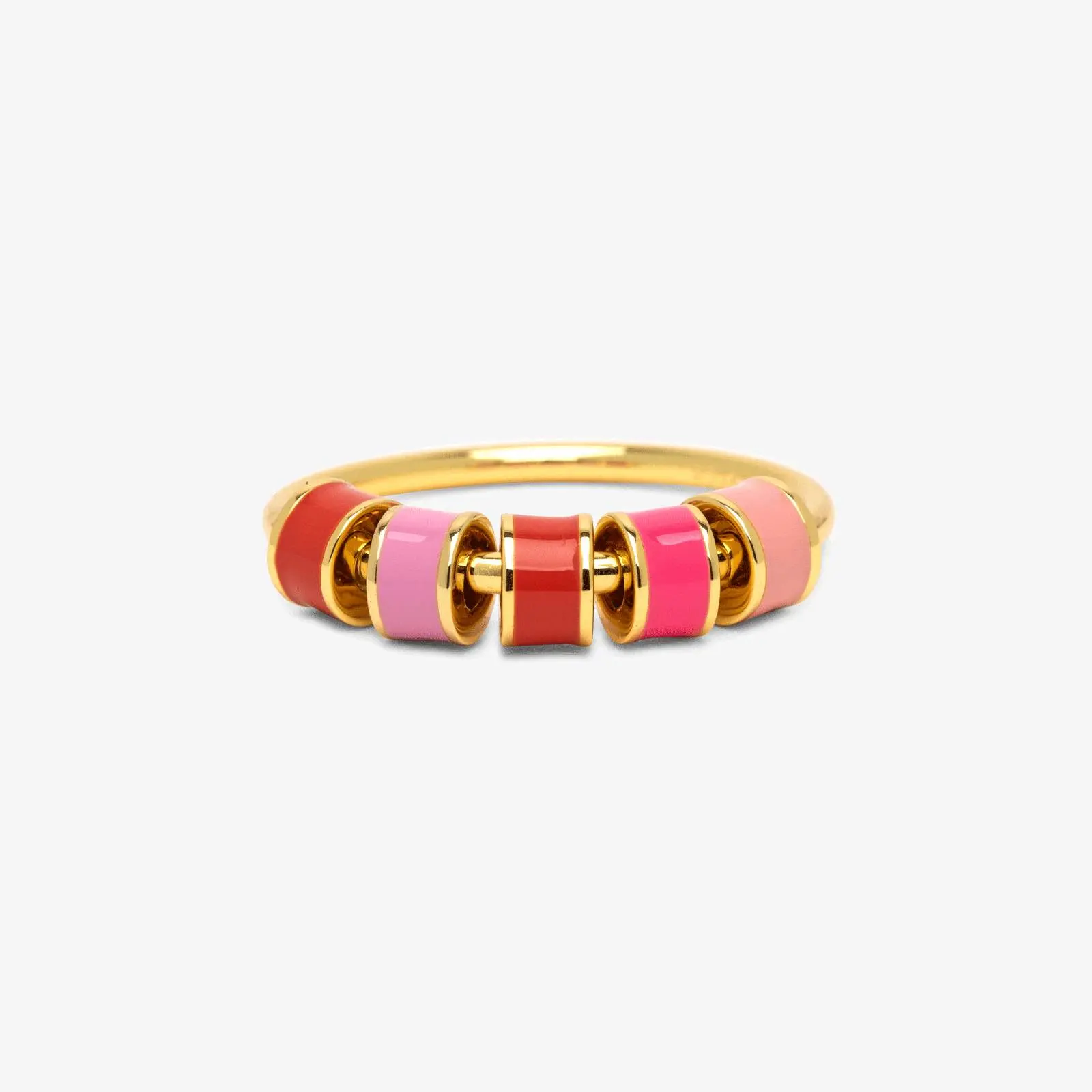 Enamel Bead Fidget Ring Enamel Bead Fidget Ring