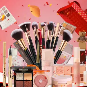 MAKEUP AND MORE - Includes Eye Shadow Palette Lip Gloss Lip Balm Makeup Remover Setting Spray Fashion Earrings and More for Easy Application and Blending