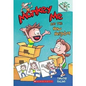 USED-Monkey Me and the New Neighbor: A Branches Book (Monkey Me #3) by Roland, Timothy (Paperback)