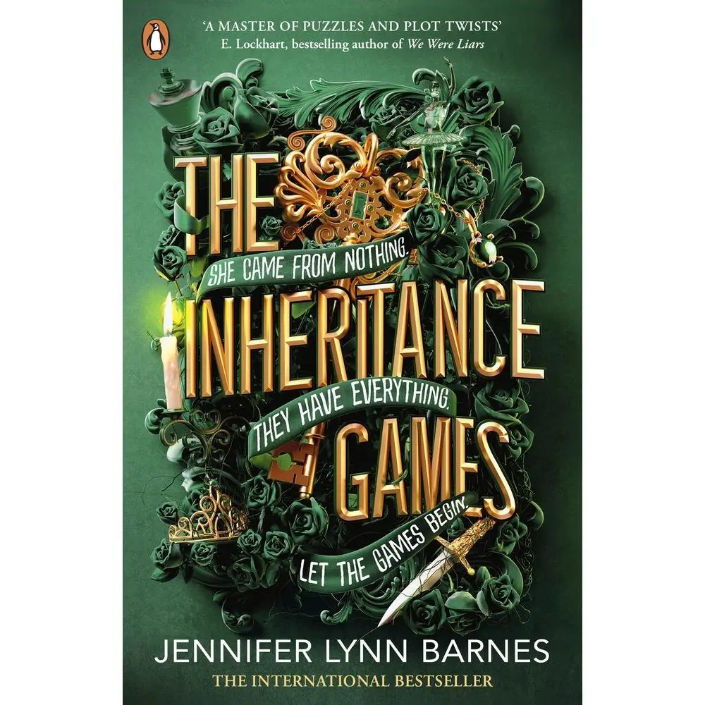 USED Book - The inheritance games by Jennifer Lynn Barnes (Paperback) - english