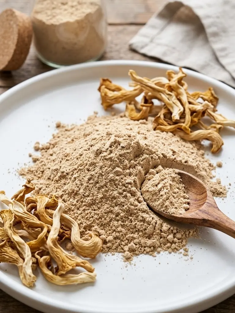 Dried Oyster Mushroom Powder- SINGLE INGREDIENT SPICE