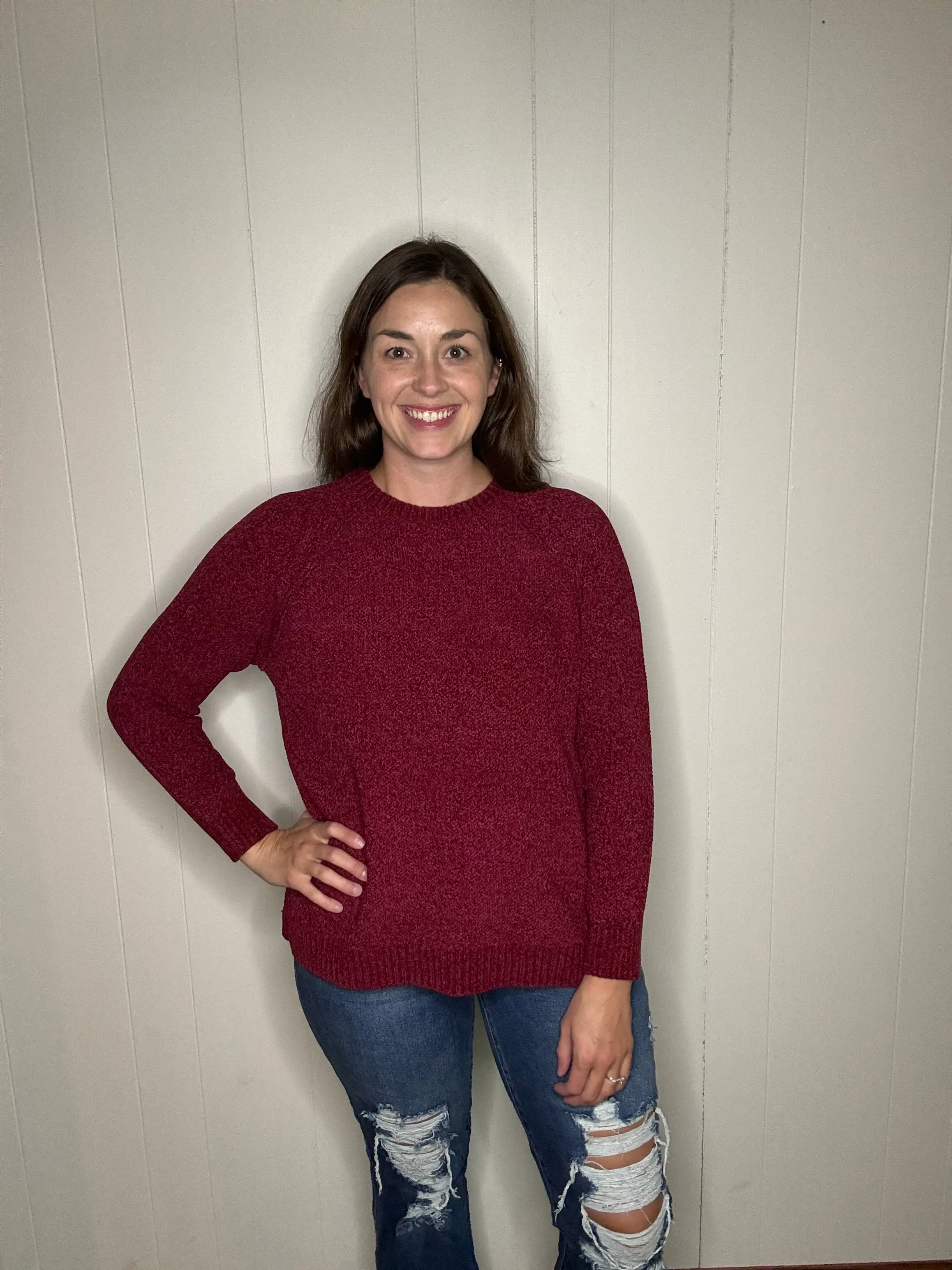Chenille Sweater
