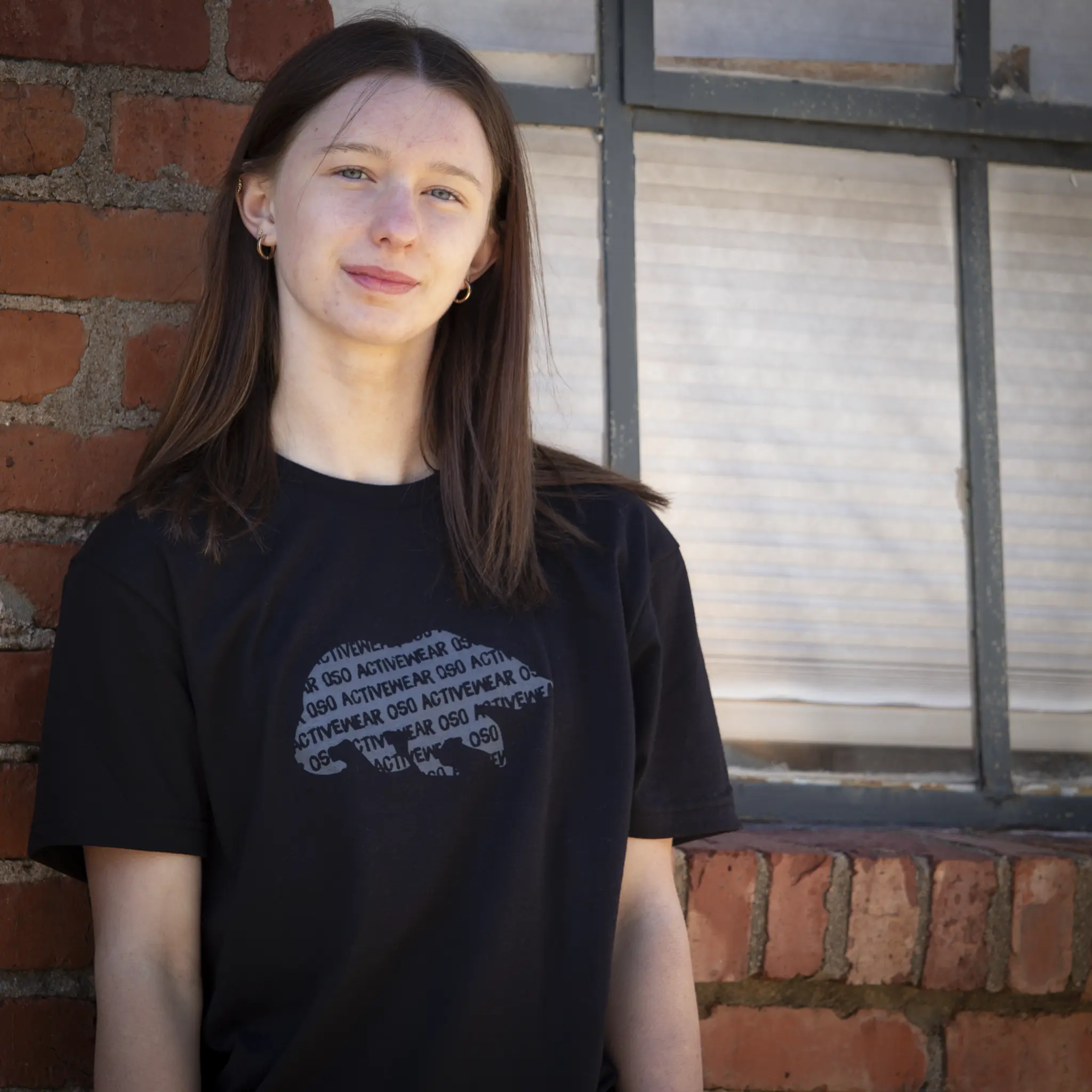 Black Chest Logo T-Shirt