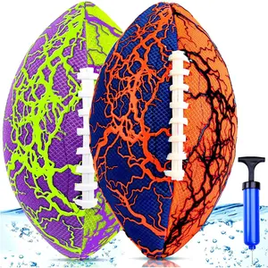 P-TBT075  Pool Beach Water Football - Waterproof Football Strong Grip Fun Pool Toys Games for Swimming Pools Beach Lake Park Backyard Outdoor Play for Kids Children Teens Adults Family
