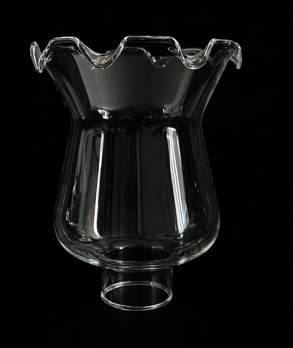 36118 Clear Glass Candelabra Sconce | 1-5/8" Fitter | 5-1/4" H