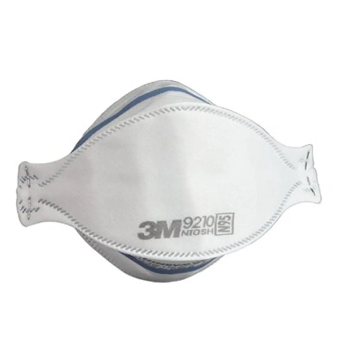 3M 142-9210 Particulate Respirator, Collapsible Flat-Fold 3-Panel Design with Soft Webbing for Aerosol Dust Protection, Individually Packaged - 20 Pack