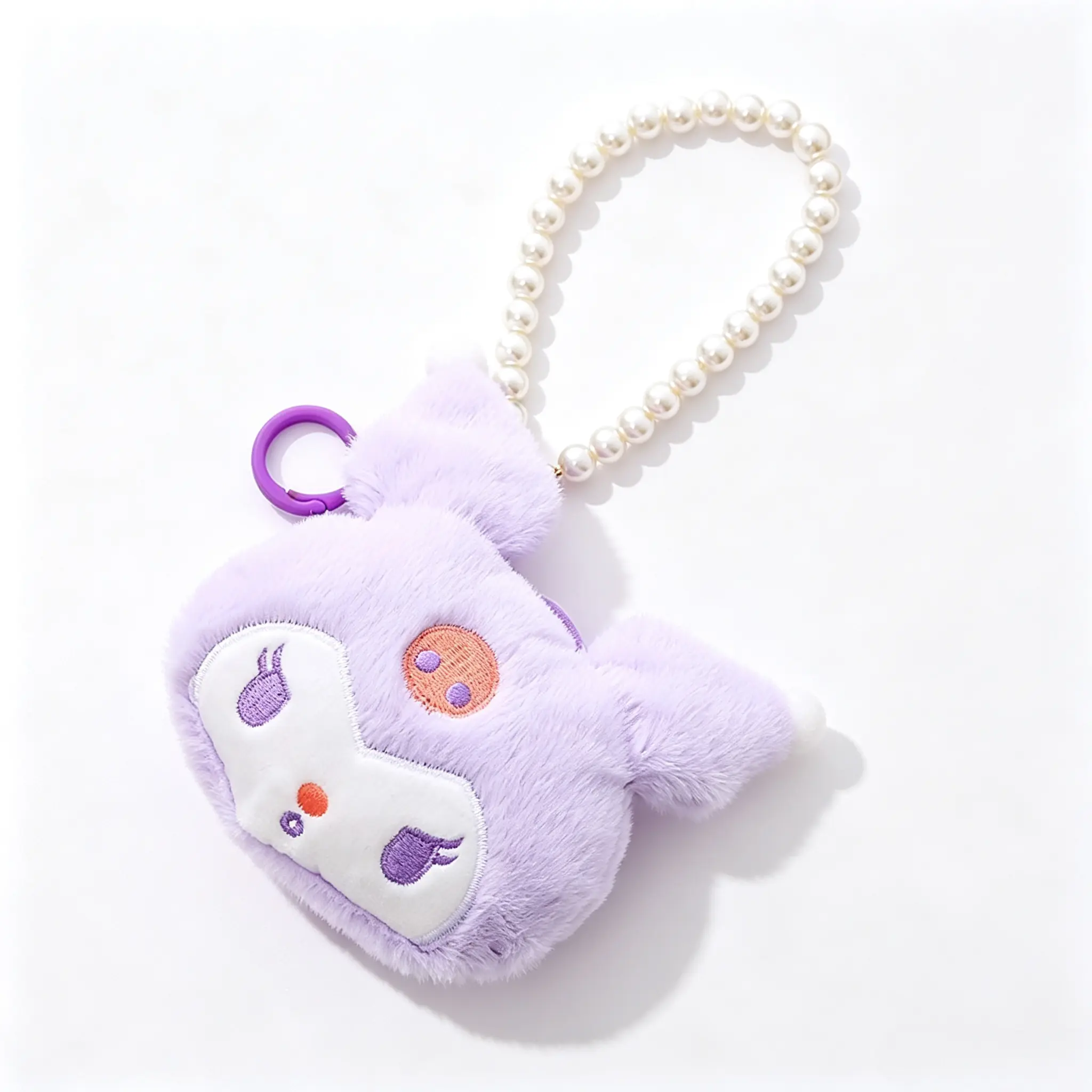 Sanrio Plush Mini Wallet - Whimsical Compact Coin Bag, Eye-Catching Collectible For Pop-Culture Enthusiasts, Home Decor Hanging Accessory