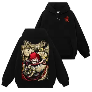 [Shinobi Shop] Limited Gaara Kazekage Hokage Shukaku - Naruto Shippuden #169 Hoodie T-Shirt Sweatshirt, Retro Vintage Unisex Graphic 90s Cotton, Gift For Wibu, Anime Manga Y2K Streetwear