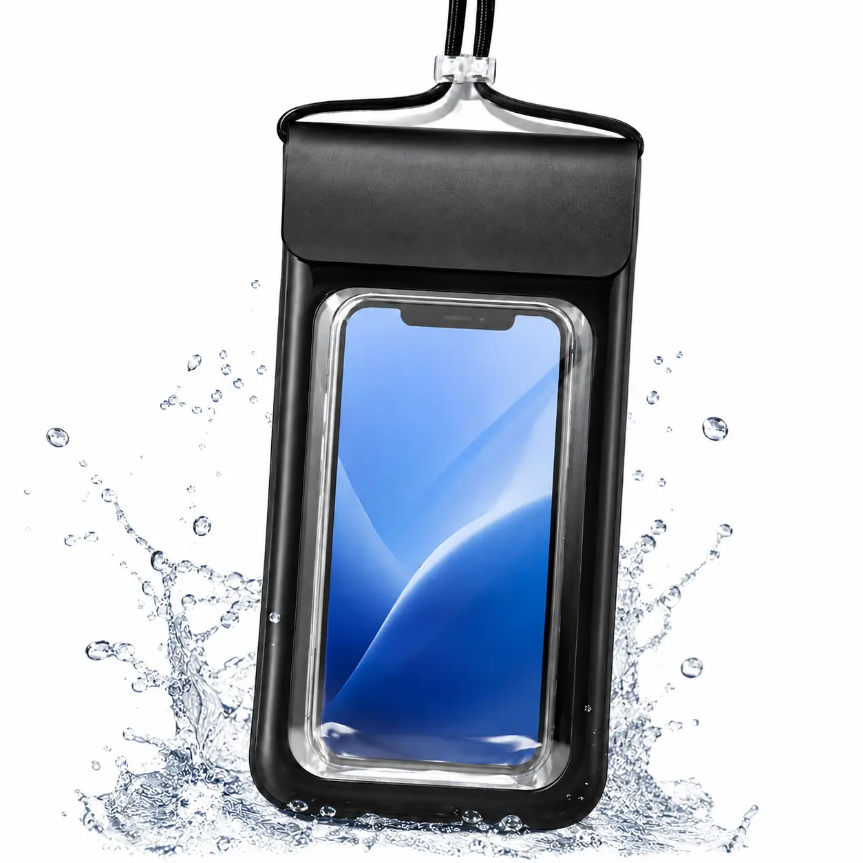 Waterproof Phone Pouch Dry Bag, Universal Touch Screen Cell Phone Waterproof Case for Swimming, Beach, Kayaking, Boating, Camping and Travel