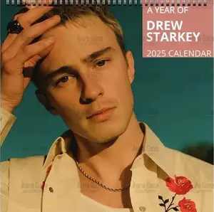 Drew Starkey 2026 Wall Calendar Planner, Outerbanks OBX, Unique Holiday Gift, Gift For Her, Drew Starkey Celebrity Merchandise, Celebrity Crush Merch