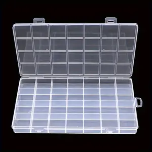 28-compartment Durable Plastic Organizer, Multifunctional Jewelry & Bead Storage Box, Ideal for Earring Collections, Crafting Supplies & Fishing Gear, Hobbies Organiser