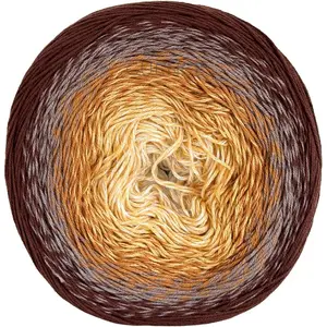 Yarn Art YarnArt Flowers Yarn 55% Cotton 45% Acrylic 250gr 1094yds Multicolor Cotton Yarn Rainbow Crochet Yarn Spring Summer - 1 Fine Sport Skein (284)