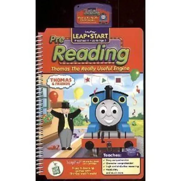 USED Book - Thomas the Really Useful Engine LeapPad Book and Cartridge (Leap-Start Pre-Reading) by LeapFrog Enterprises (Unknown) - english
