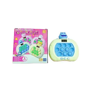 Fast Push Game  Cute Animals Version ,Light Up Pop It Pro Quick Push Finger Toys Puzzle Game for kids & adult for Christmas Birthday Gift