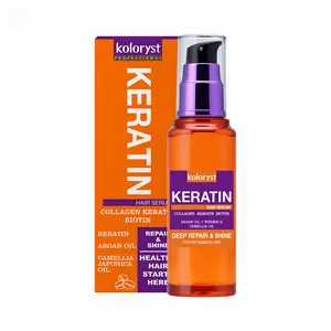 KOLORYST Hair Serum - Moroccan Argan Oil, Honey & Jojoba Oil - Natural Shine, Anti-Frizz Straightening Serum for Damaged Hair, Perfect Hair Care Gift