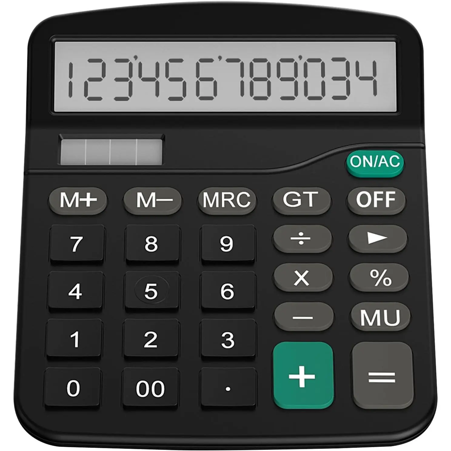 Calculator, Standard Function Calculator (Black)