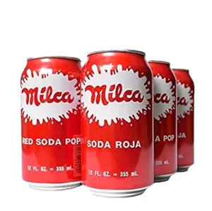 6 Unds  Milca  Roja  Lata 12oz  Bebida Nicaragua
