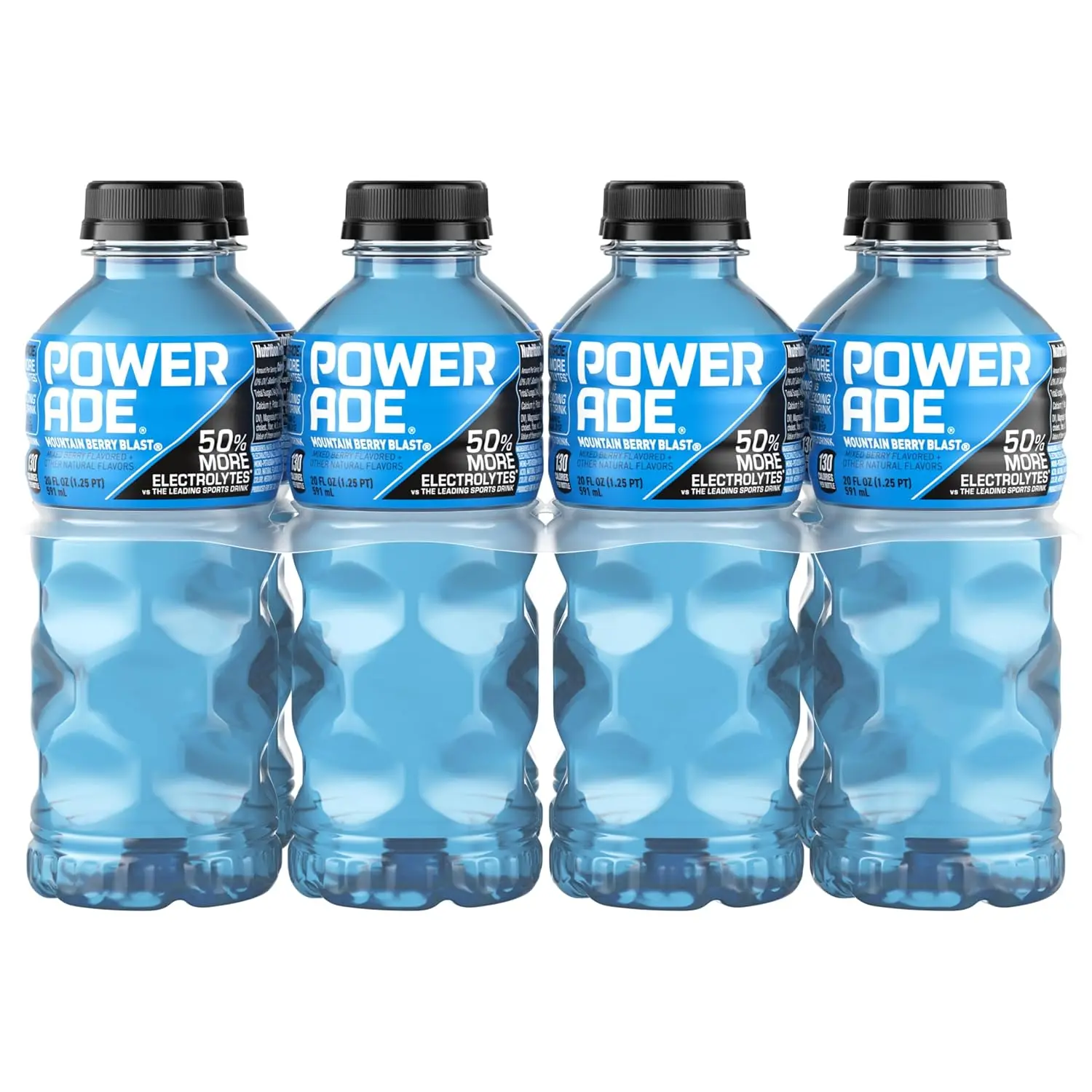 Mountain Berry Blast Sports Drink – Refreshing Electrolyte Beverage, 20 fl oz Bottles, 8 Pack