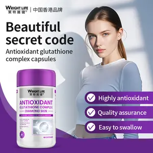 Wright Life Antioxidant Glutathione Complex Vitamin C Supplement - Age-Defying Formula for Health & Wellness Support