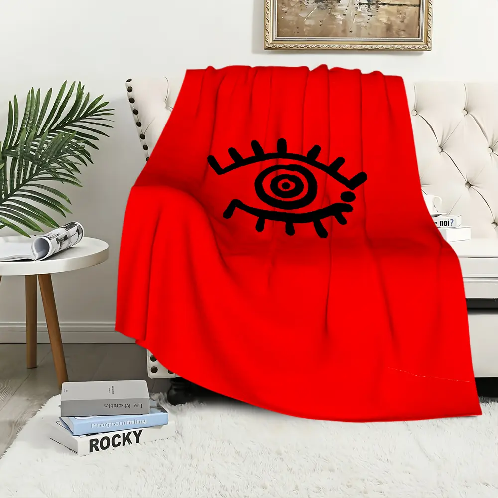 Music Band F-Fuerza Regida Blanket Blanket for Couch Sofa Travel Home Hiking Picni Bed Beding Flannel Blanket birthday gift