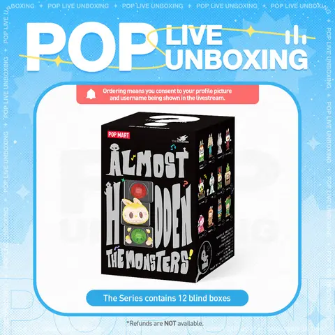 [POP NOW]THE MONSTERS Almost Hidden Series Figures  Blind Box, Mystery Box POP MART