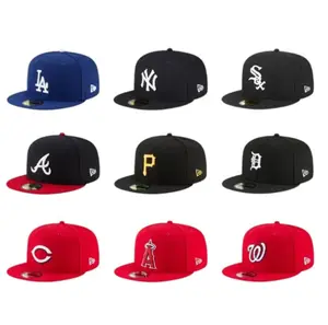 NEWERA59FIFTYMLBBaseball Hat National Teams Fitted Snapback LosAngeles Dodgers New York Yankees Boston Red Sox Hats Cap Caps Hat