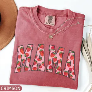 Comfort Colors Berry First Birthday Matching Family Shirt, Strawberry Mama Dada Tee, Strawberry 1st Birthday Shirt,Strawberry Mom Dad Tshirt