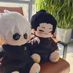 40cm Plush Doll Toy Satoru Gojo Geto Suguru Cosplay Anime Jujutsu Kaisen Cute Soft Stuffed Pillow Birthday Gift